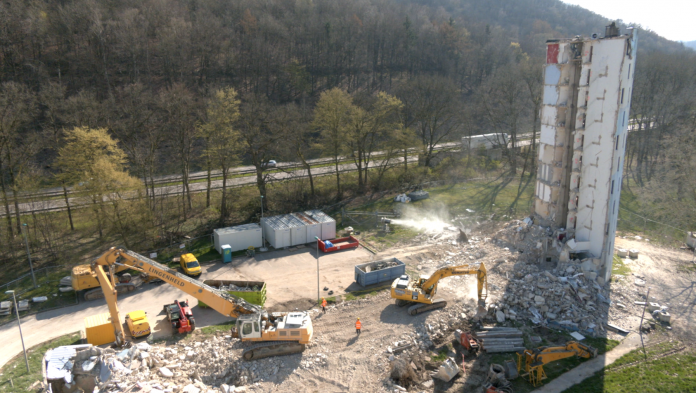 Destruction des tours bleues à Forbach : « Je ne les verrai plus, ça va faire tout drôle »