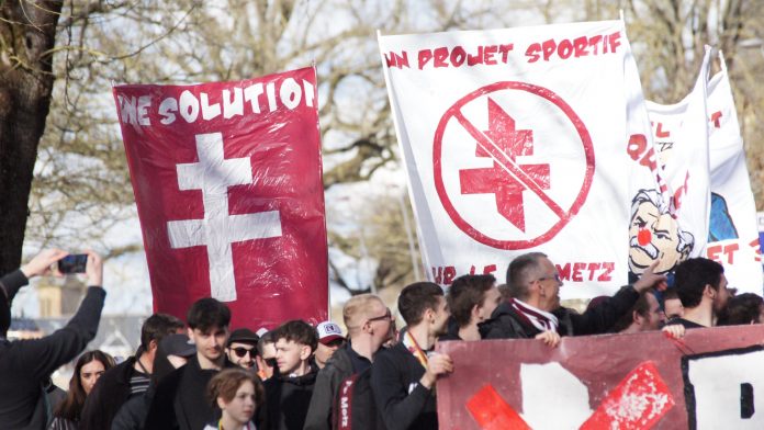 la Horda Frenetik durcit le ton face au contexte sportif du FC Metz