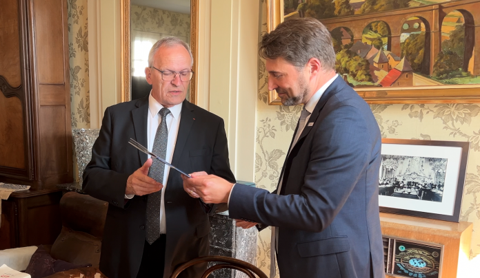 Le maire de Sarrebruck à Scy-Chazelles : une visite tournée vers l'avenir franco-allemand