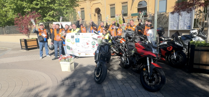 “Une Rose, un Espoir” : immersion avec les motards du secteur Metz-Ouest