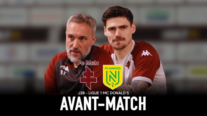 Duel de relégables entre le FC Metz et le FC Nantes en Ligue 2