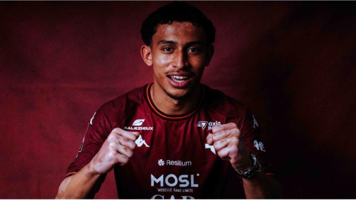 Tahirys Dos Santos signe son premier contrat professionnel avec le FC Metz