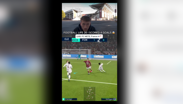 Le Zap : un tiktokeur anglais au stade Saint-Symphorien