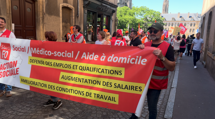À Metz, les professionnels du social réclament davantage de moyens