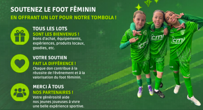 Veymerange : une tombola organisée pour soutenir le football féminin