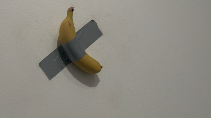 Pompidou-Metz : la banane de Maurizio Cattelan a disparu