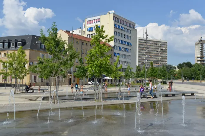 Les travaux du Mettis C s’attaque à la place Mazelle dès le 15 juin Crédit photo Ville de Metz
