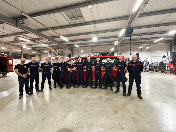 Incendies : des pompiers mosellans en renfort dans le sud de la France. Crédit photo : Sapeurs-Pompiers de la Moselle