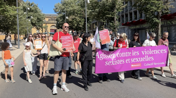 À Metz, une centaine de manifestants demandent une meilleure protection des victimes : « Il faut prendre conscience de toutes les violences systémiques »