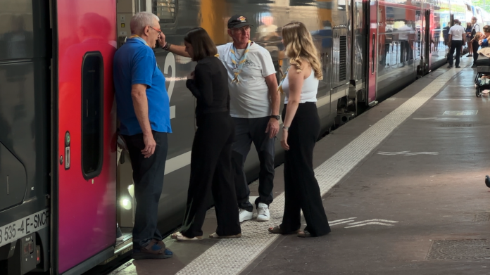 Metz : départ pour le pèlerinage de Lourdes