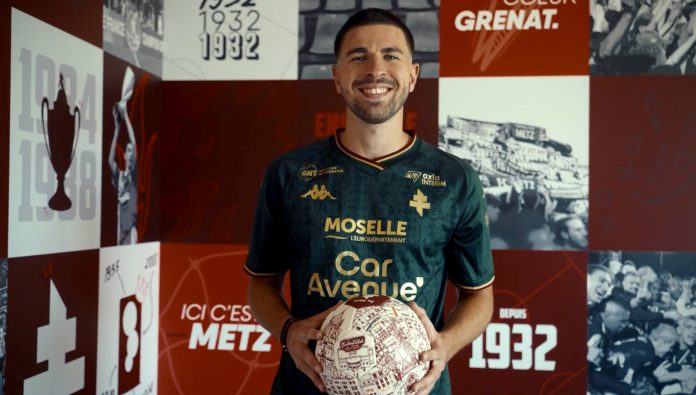 Le géorgien Giorgi Abuashvili à nouveau prêté au FC Metz