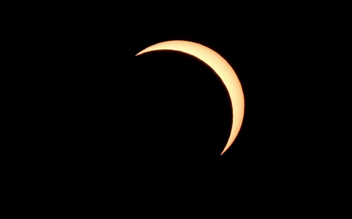 À Metz, le public au rendez-vous pour l’éclipse partielle