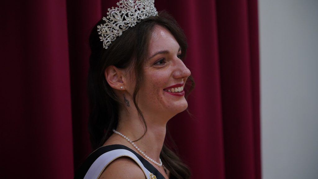 Emelyne, 31 ans, a été élue deuxième dauphine.