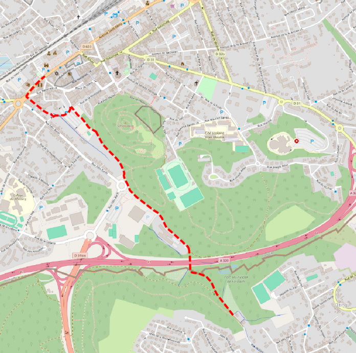 Forbach lance une nouvelle liaison cyclable jusqu'à Œting
