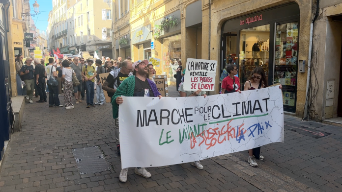 La Marche pour le climat mobilise 800 manifestants à Metz