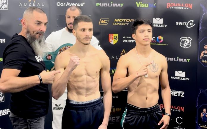 En boxe, le Mosellan Ibrahim Boukedim conserve sa ceinture de champion du monde à Metz !