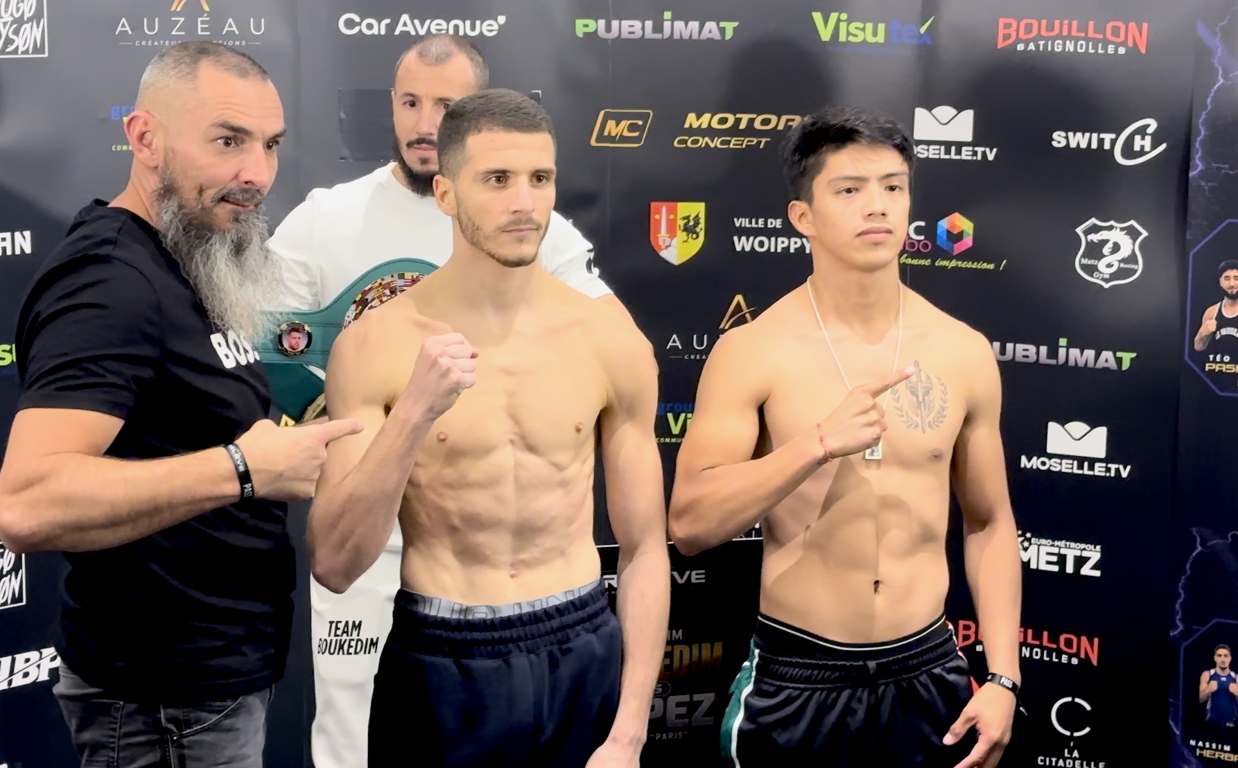 En boxe, le Mosellan Ibrahim Boukedim conserve sa ceinture de champion du monde à Metz !