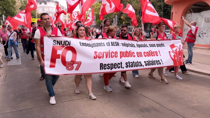 Les syndicats unis dans les rues de Metz pour plus de pouvoir d'achat