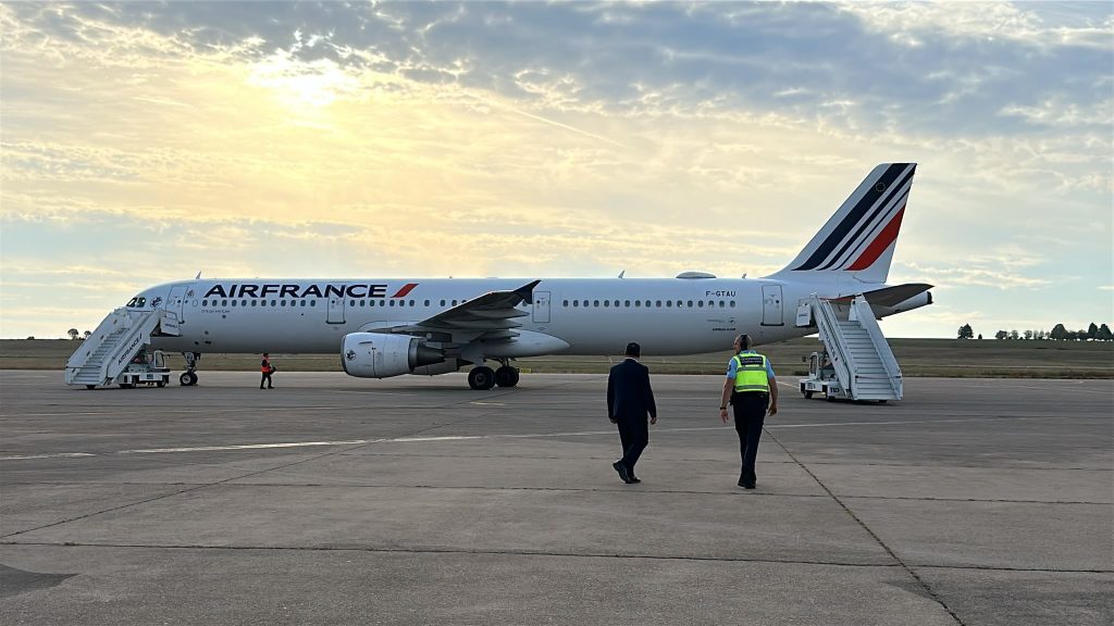 Le pape vient d'atterrir en Moselle 