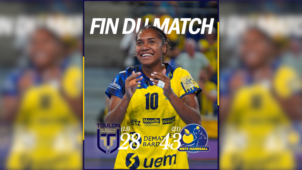 Metz Handball déroule à Toulon