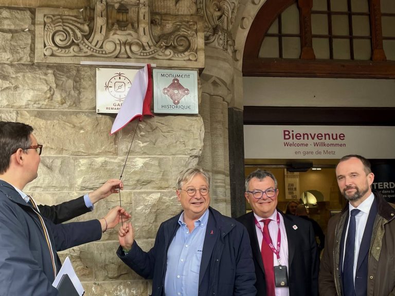 La gare de Metz obtient le label « gare remarquable » de la SNCF