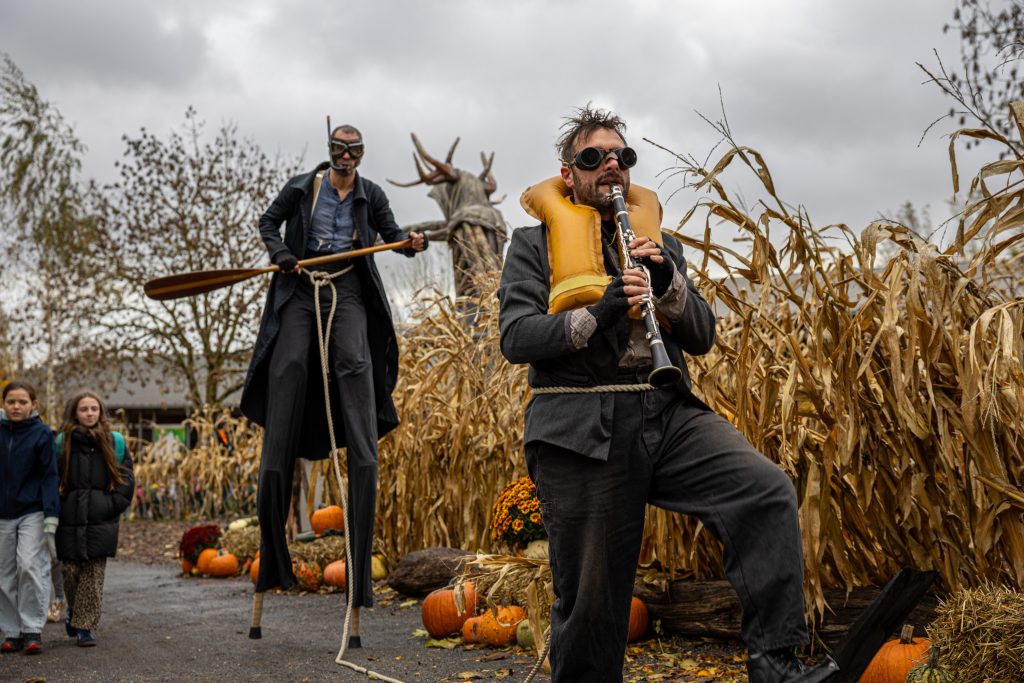 Le parc de Sainte-Croix revêt son costume d'Halloween. © Carla Datola
