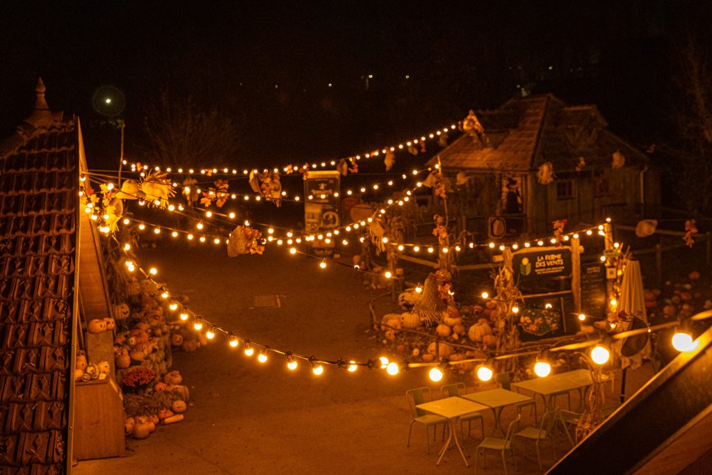 Le parc de Sainte-Croix revêt son costume d'Halloween. © Carla Datola