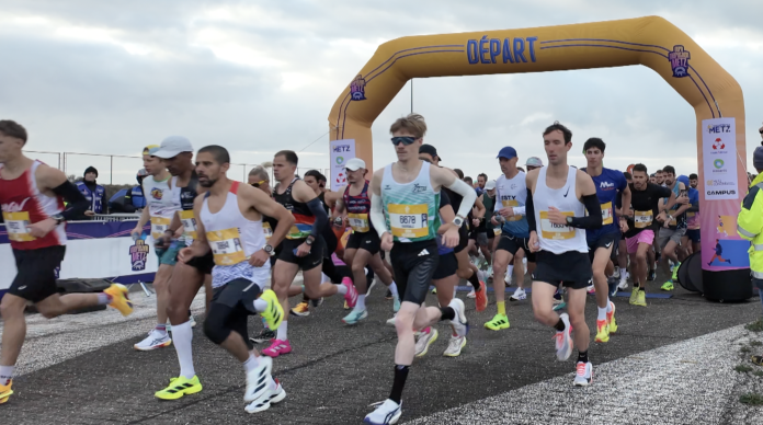 Euro Marathon de Metz : le semi-marathon séduit 4 000 coureurs pour sa première édition
