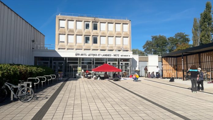 L’Université de Lorraine à nouveau bloquée à Metz
