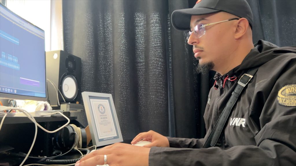 Le studio VNR Ambition dans le Guiness World Records